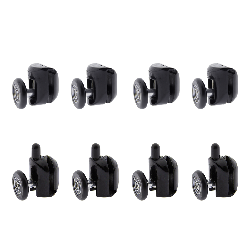 Ролики для душових кабін, комплект ( В-43 А+В ) чорні 26 мм.