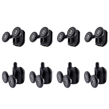 Ролики для душових кабін, комплект ( В-43 ДС ) чорні