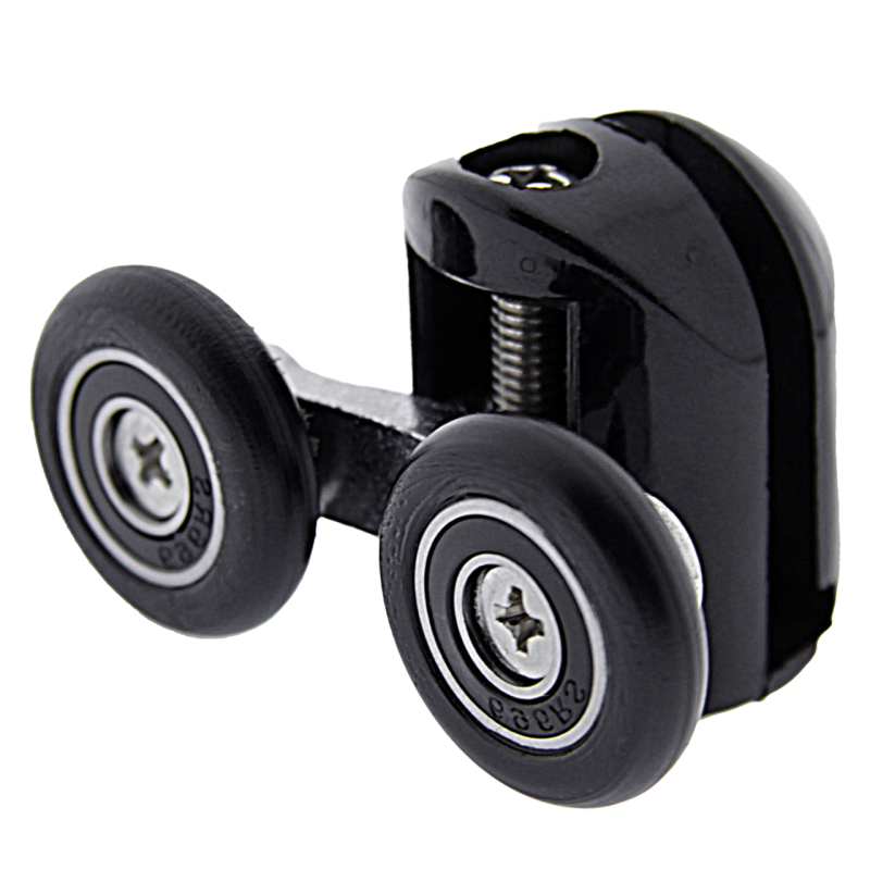 Ролики для душових кабін, комплект ( В-43 ДС ) чорні