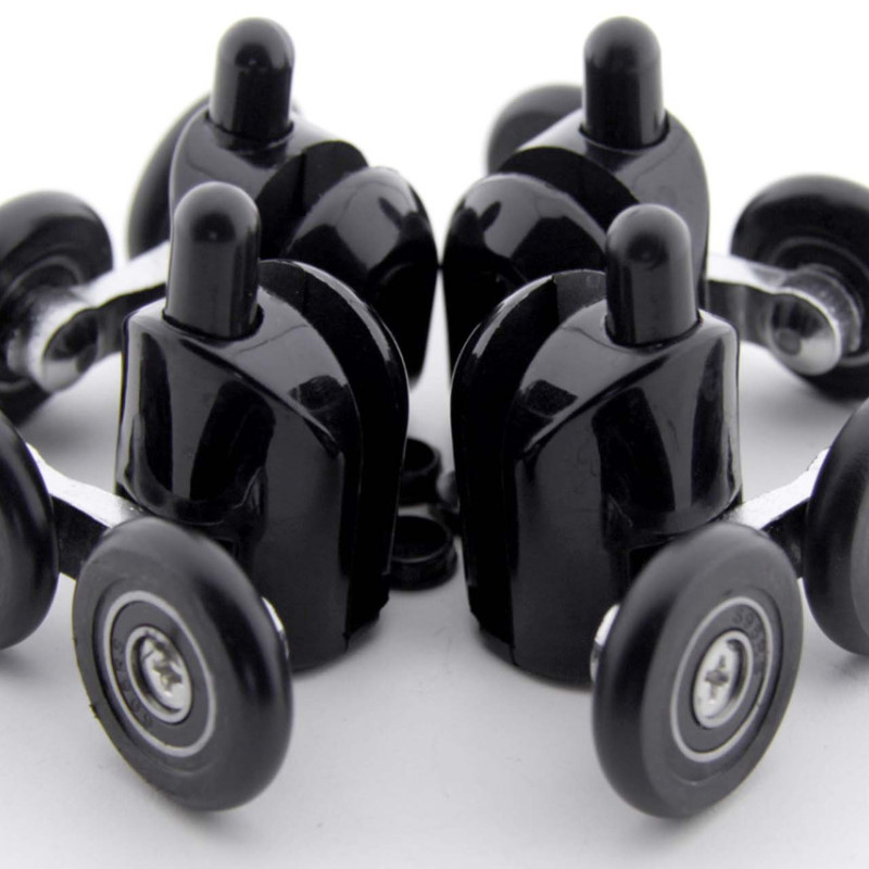 Ролики для душових кабін, комплект ( В-43 ДС ) чорні 26 мм.