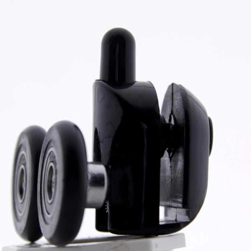 Ролики для душових кабін, комплект ( В-43 ДС ) чорні 26 мм.