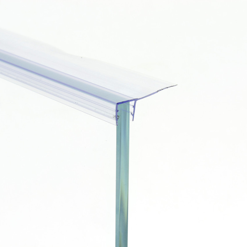 Ущільнювач для душової кабіни, бічний (F) довжина 2,2 м. Вія 25 мм.